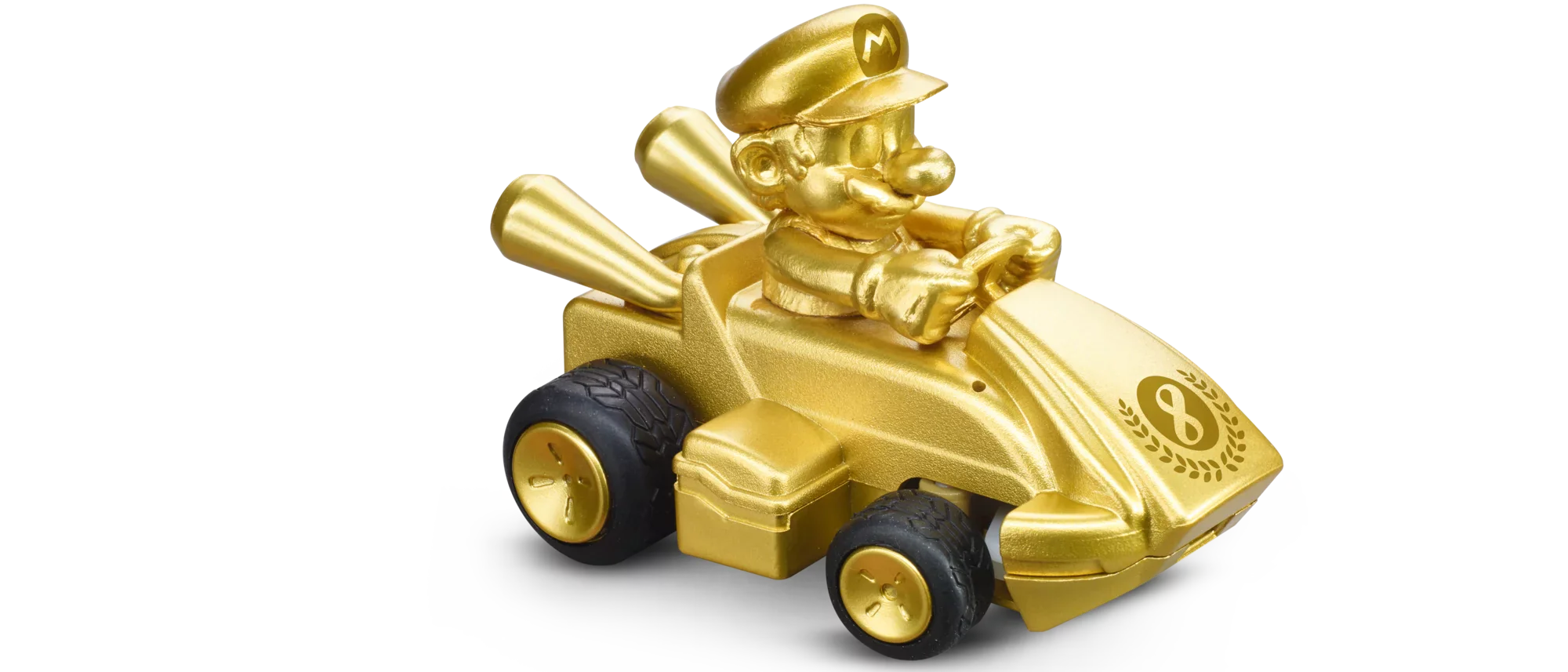 2,4GHz Mario Kart(TM) Mini RC, Mario - Gold (Paperbox) - Image 8