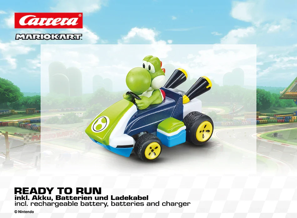 2,4GHz Mario Kart(TM) Mini RC, Yoshi (Paperbox) - Image 15