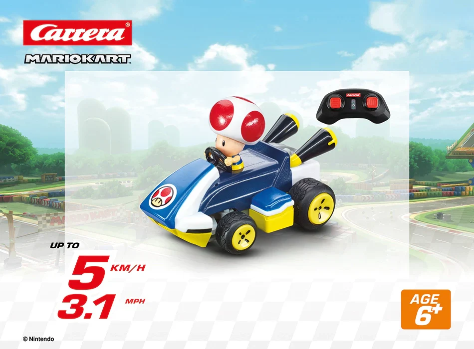 2,4GHz Mario Kart(TM) Mini RC, Toad (Paperbox) - Image 15