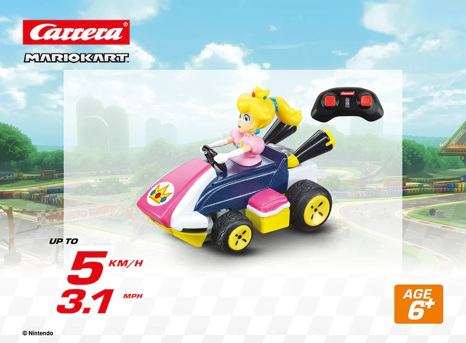 2,4GHz Mario Kart(TM) Mini RC, Peach (Paperbox) - Image 2