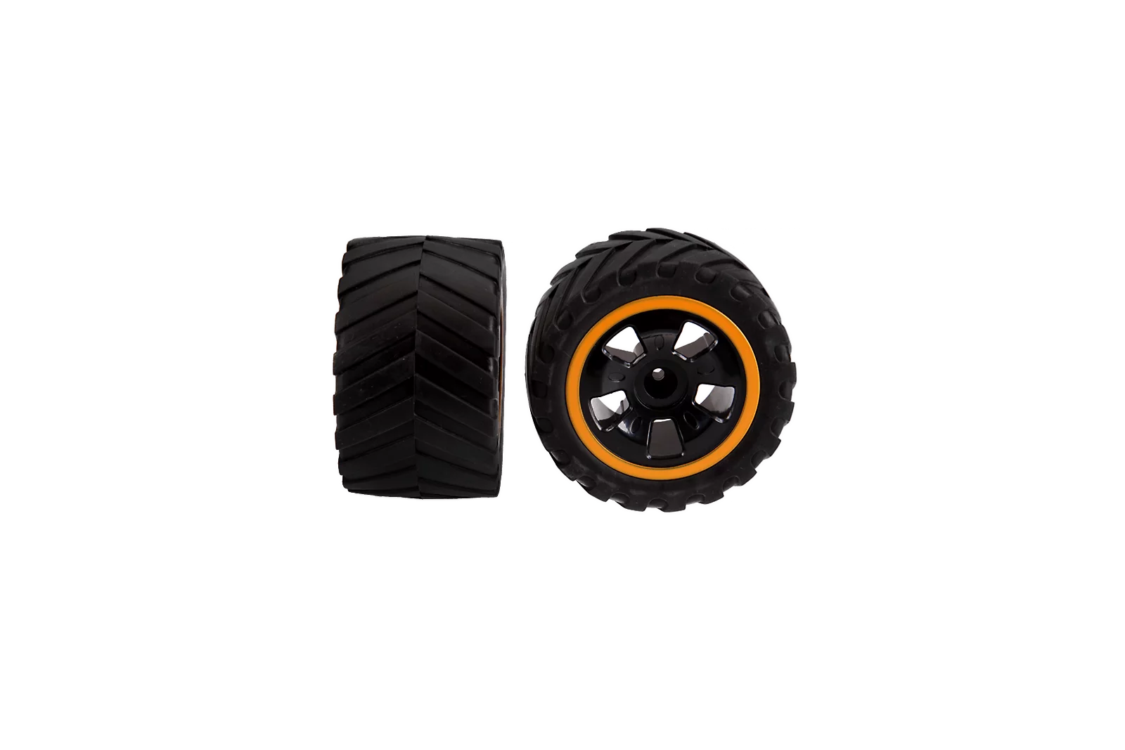 2 rear wheels incl. 2 screws