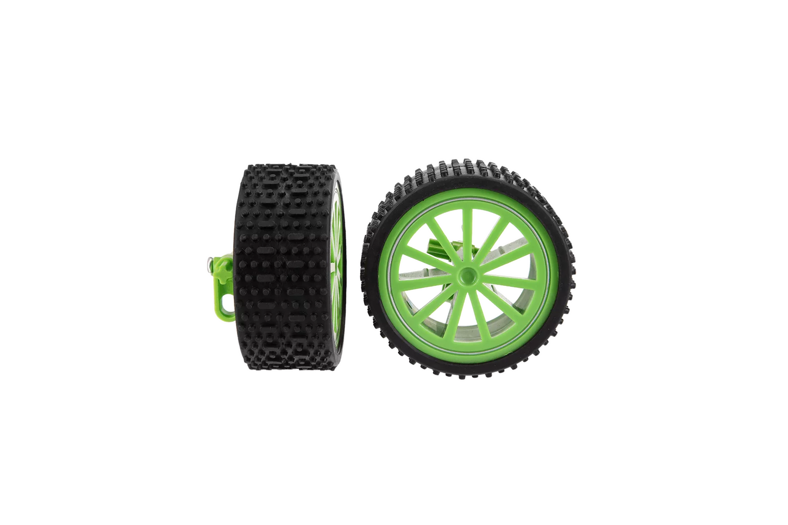 2 front wheels with rims for Magic Green (162051), Magic Green 2 (370162087)