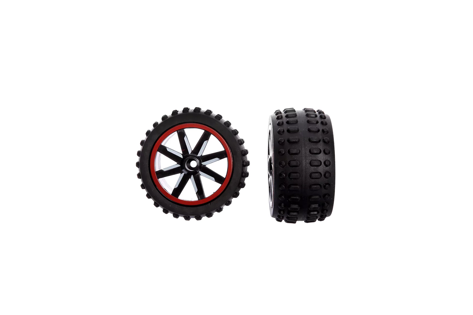 2 rear tyres with wheel rims for Red Jumper 2 (370202012)