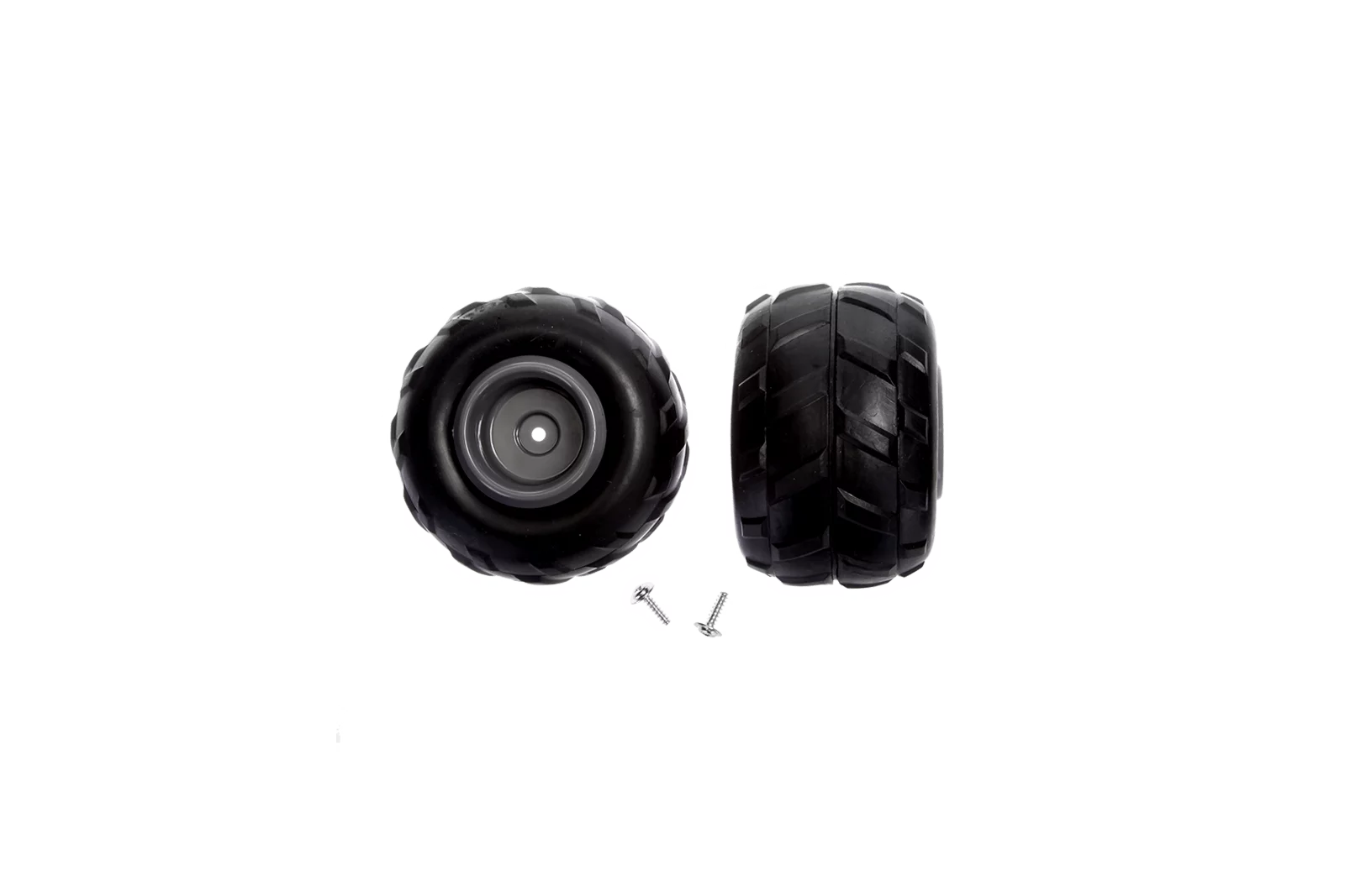 2 complete rear wheels including 2 screws
