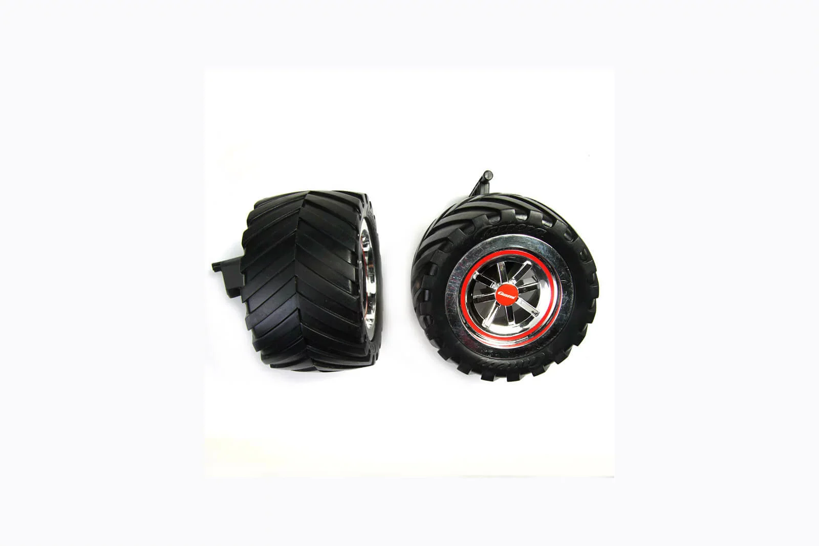 2 front wheels with rims & Wheel suspension for Inferno (140003)