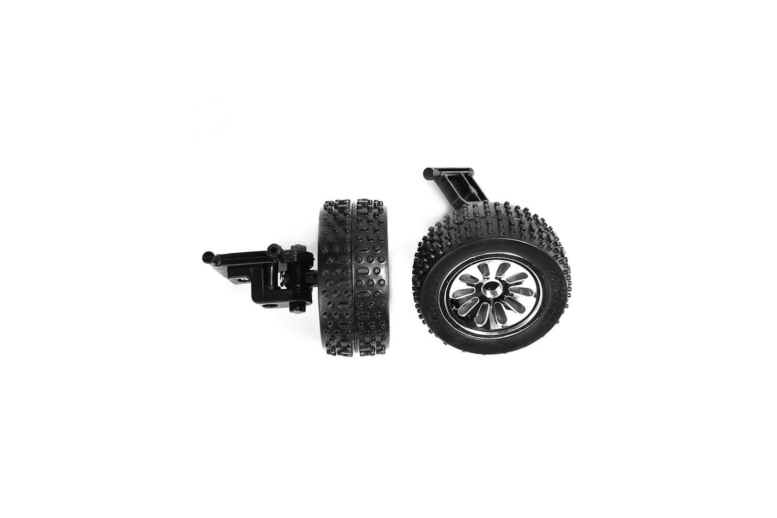 2 front wheels with rims & Wheel suspension for 200100 202010 202011