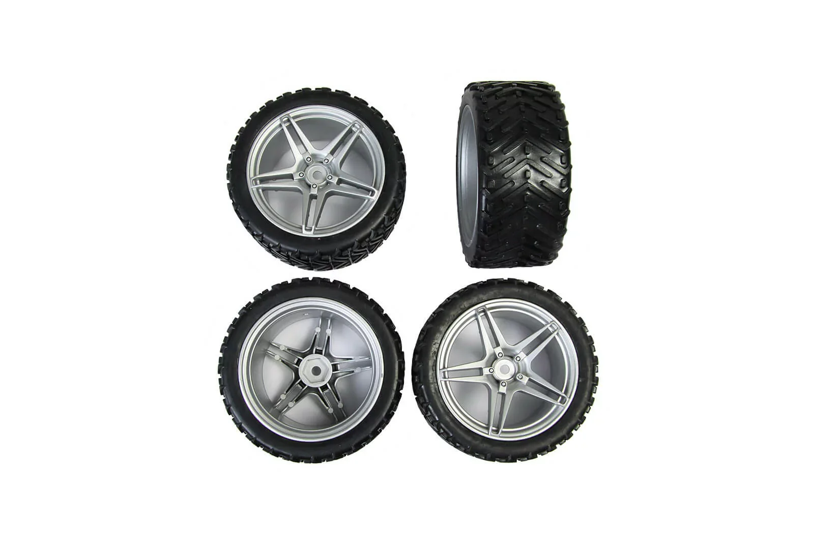 4 Tire tuning with wheel rims for VW Touareg (120001)