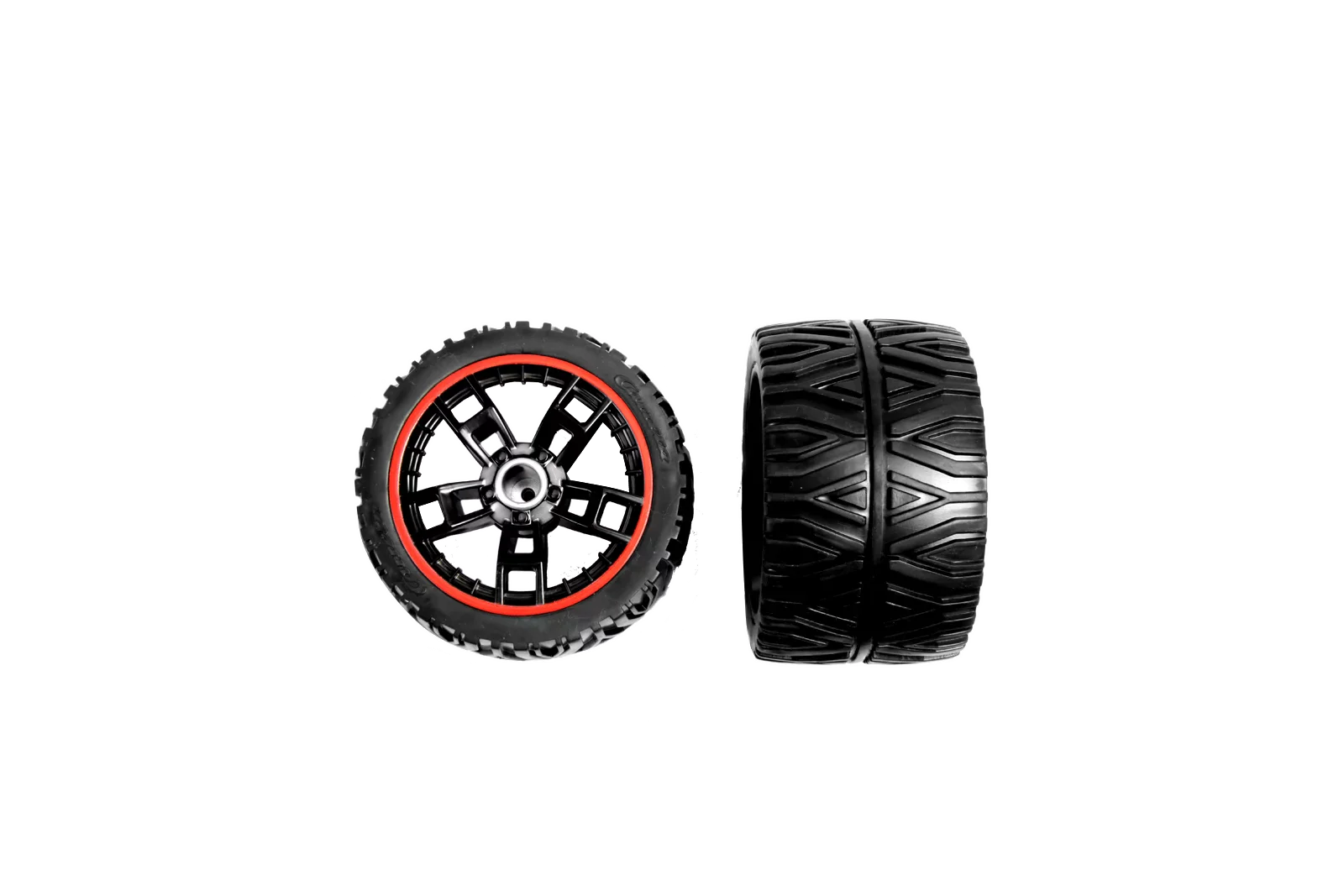 2 rear tyres with wheel rims for Ford F-150 SVT Raptor (162009), Ford F-150 SVT Raptor (370162084)