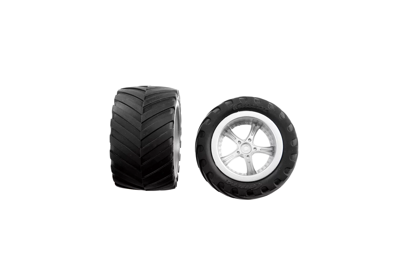 2 rear tyres with wheel rims for Fusion Rider (182015)