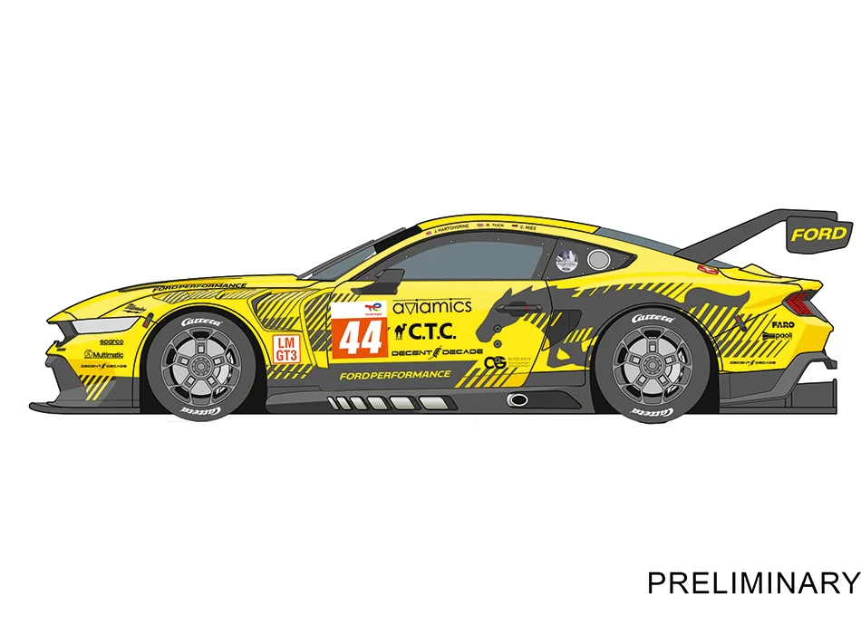 Ford Mustang GT3 "Ford Performance, No.44"